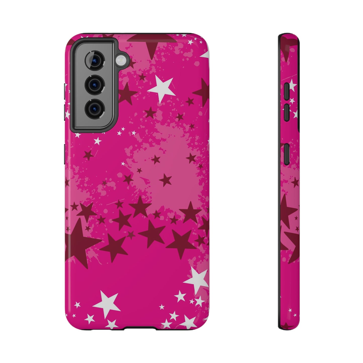 Pink Static Tough Samsung Case