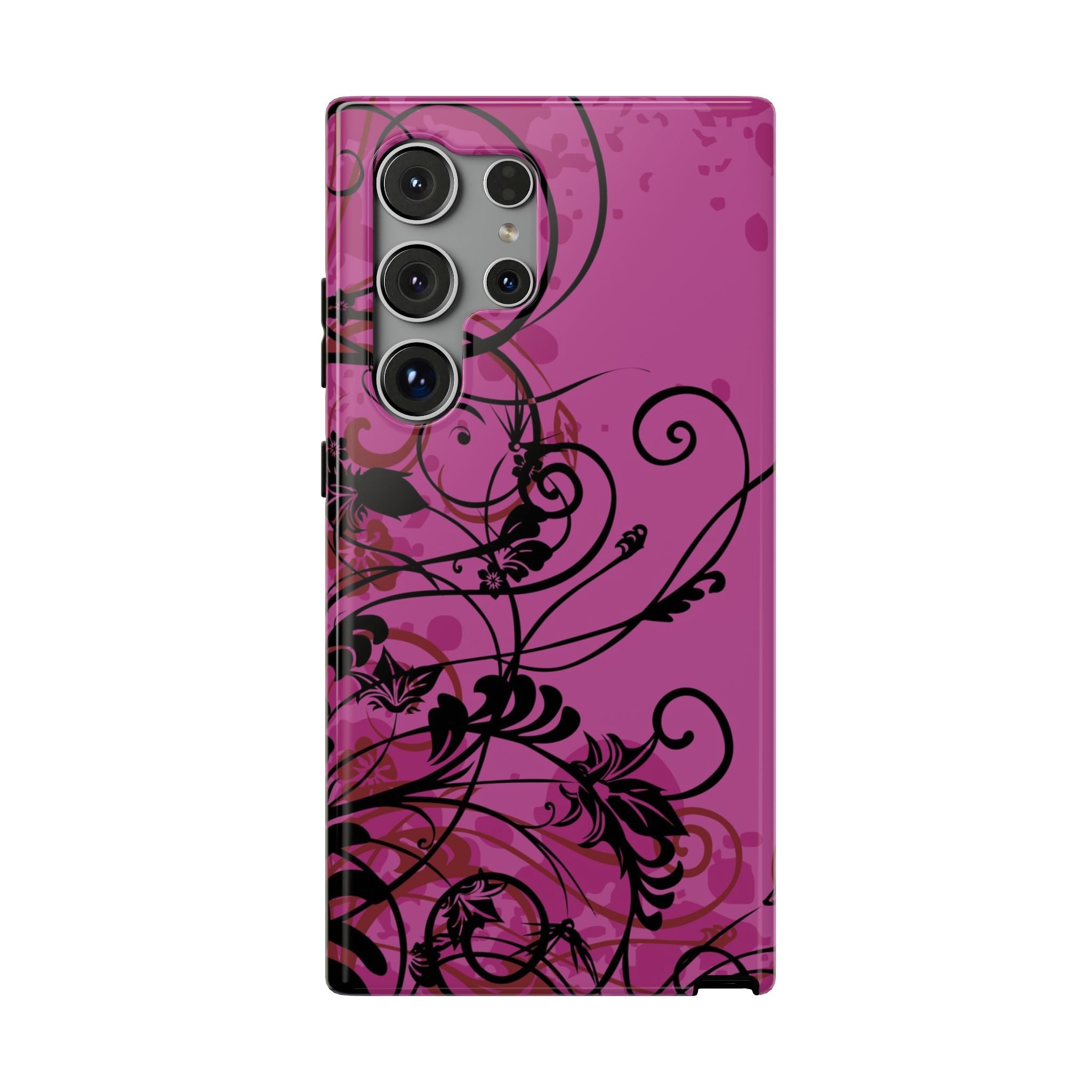 Midnight Petals Tough Samsung Case