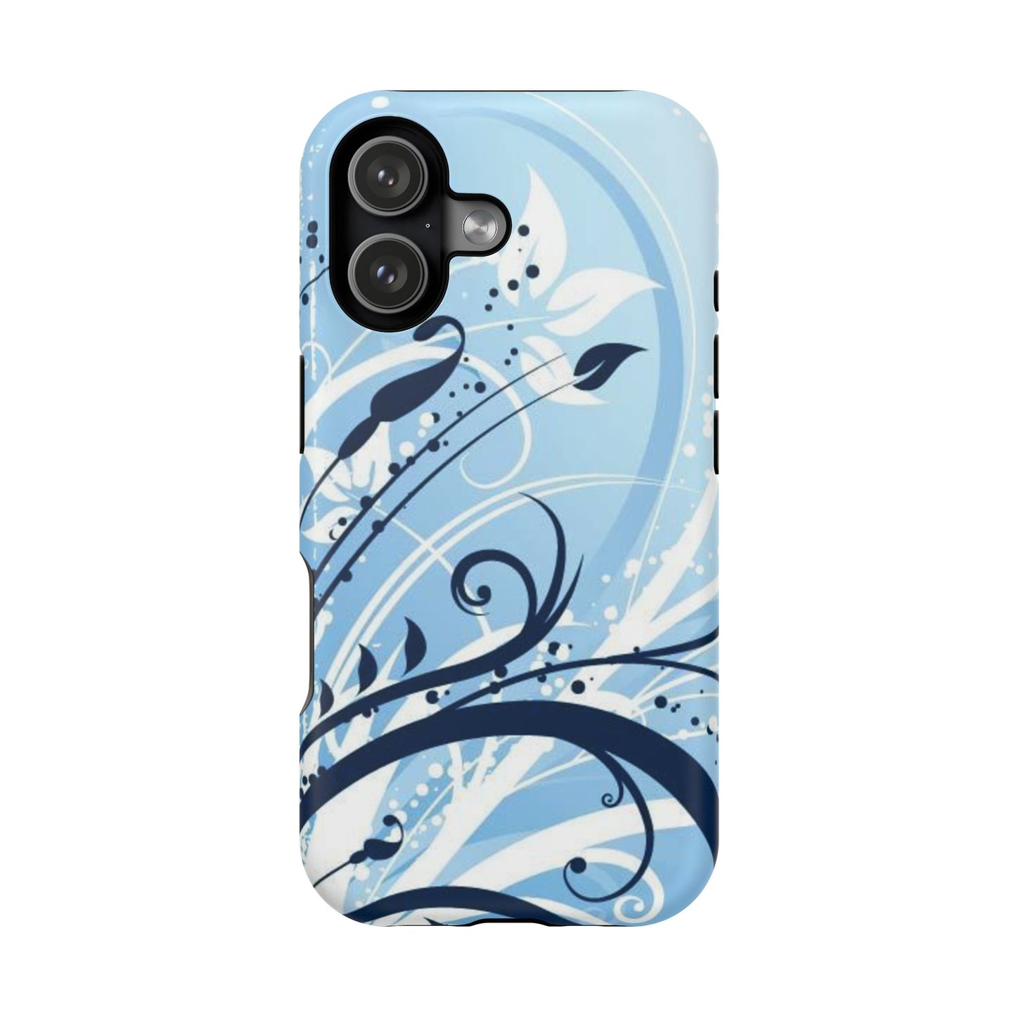 Bloom in Blue Tough iPhone Case