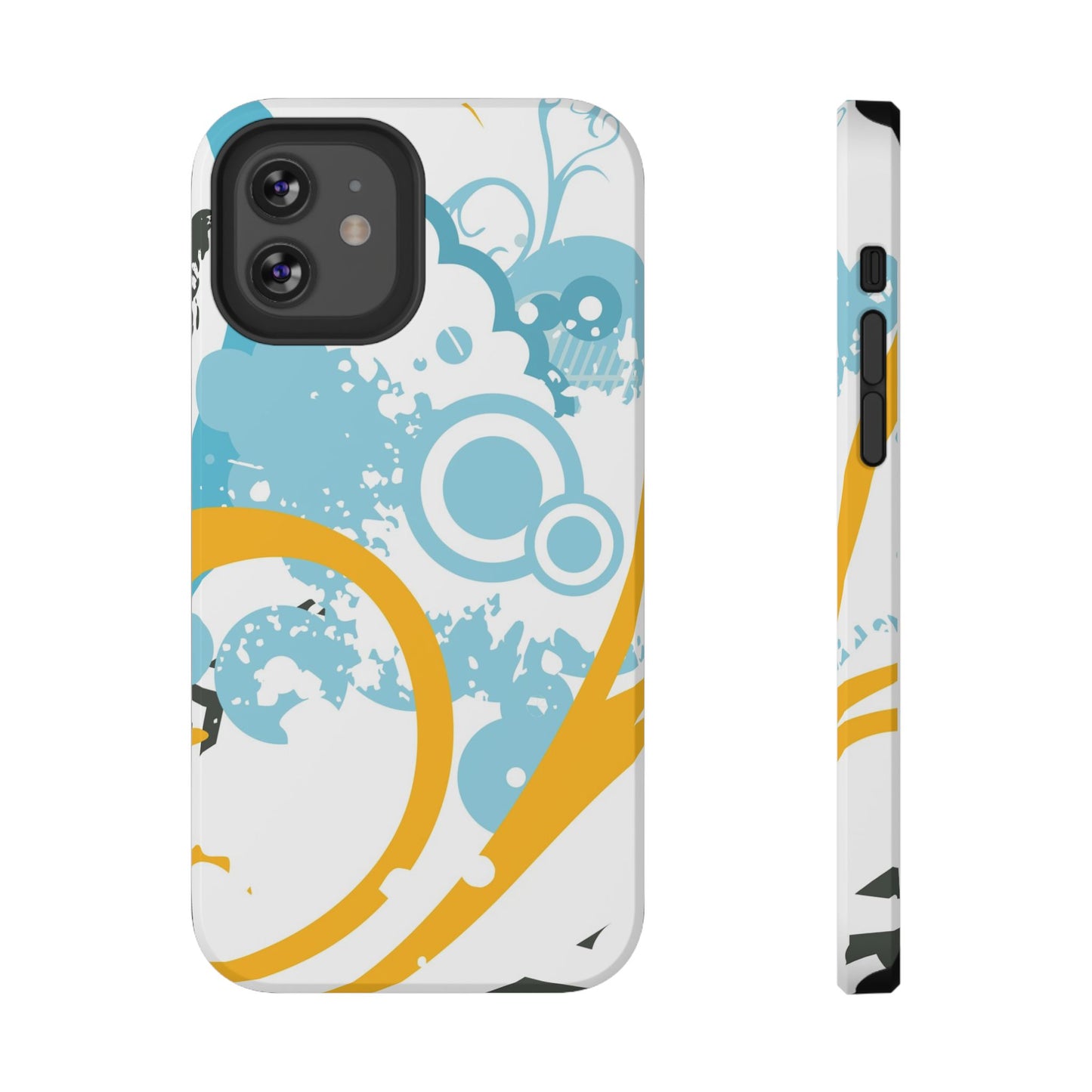 Cloud Circuit Tough iPhone Case