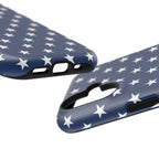 Deep Blue Stars Tough iPhone Case