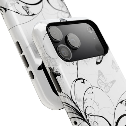 Night Flutter Tough iPhone Case