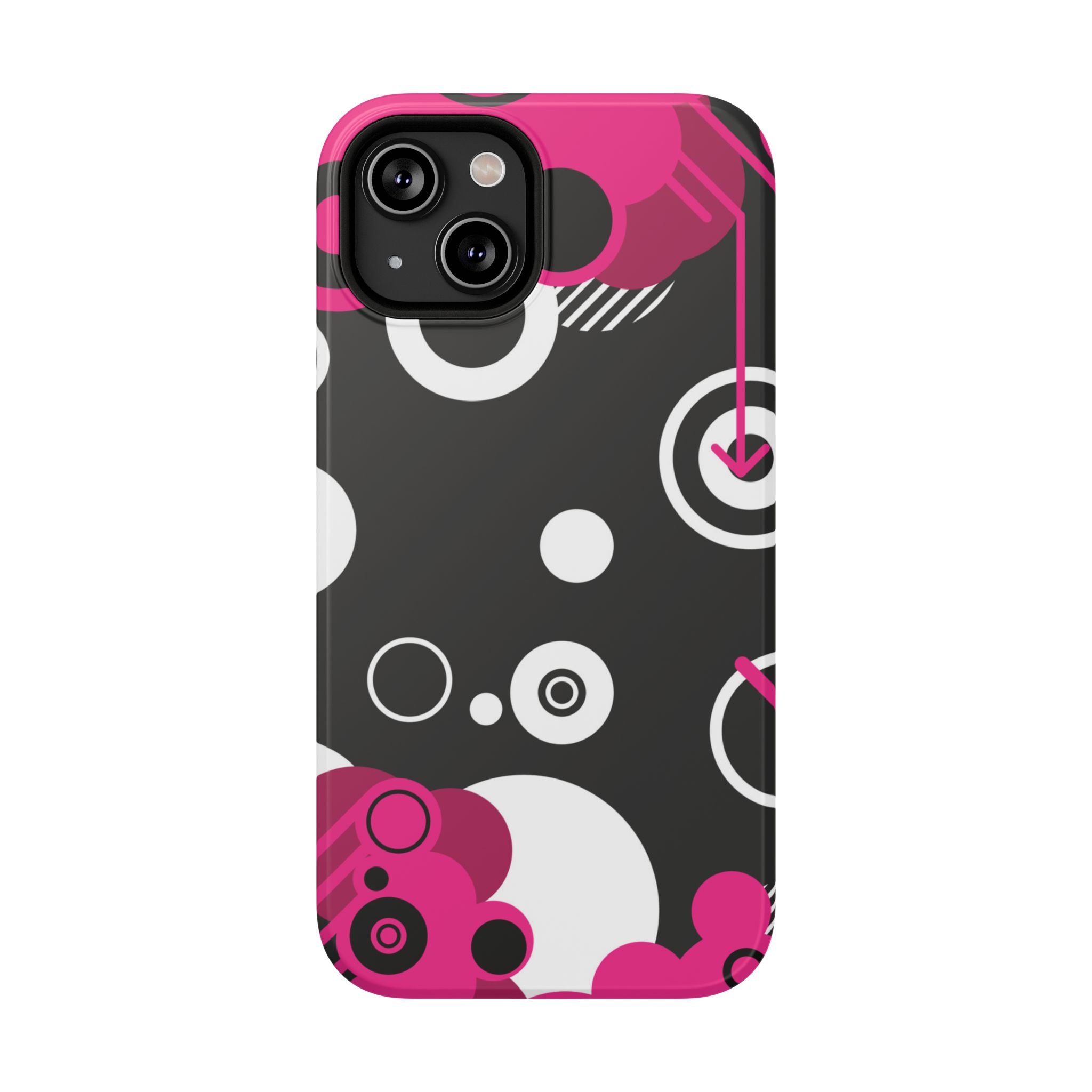 Pink Arrow Tough iPhone Case