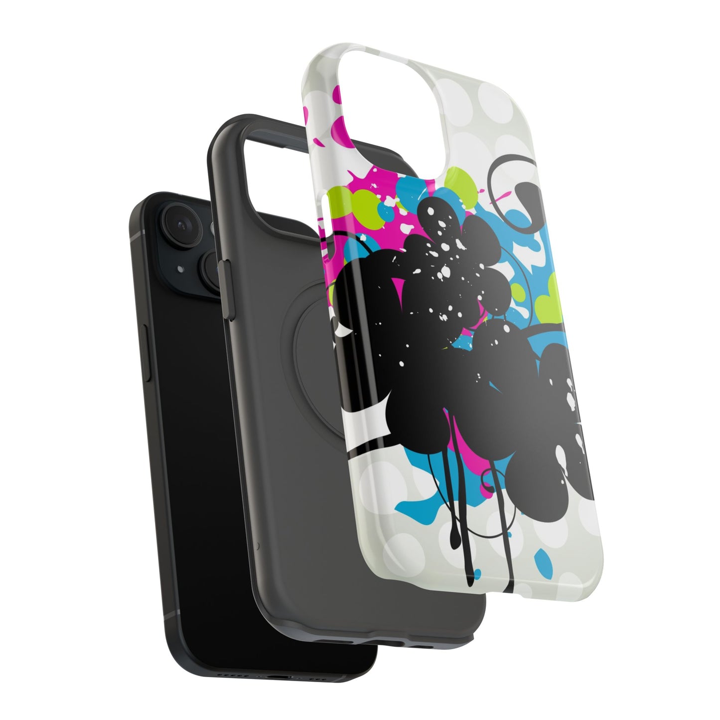 Electric Bloom Tough iPhone Case