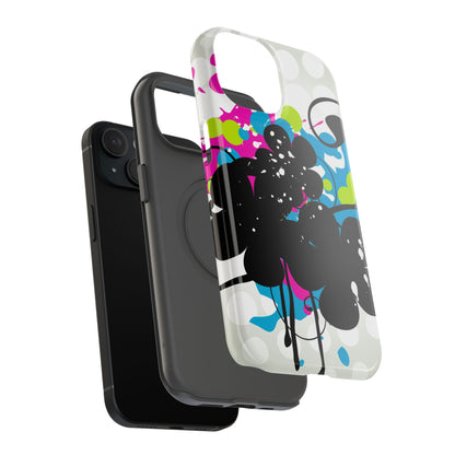 Electric Bloom Tough iPhone Case
