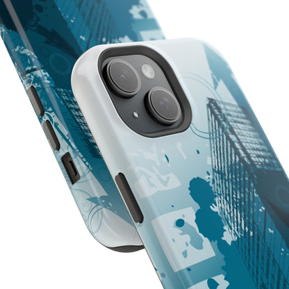 City Blue Tough iPhone Case