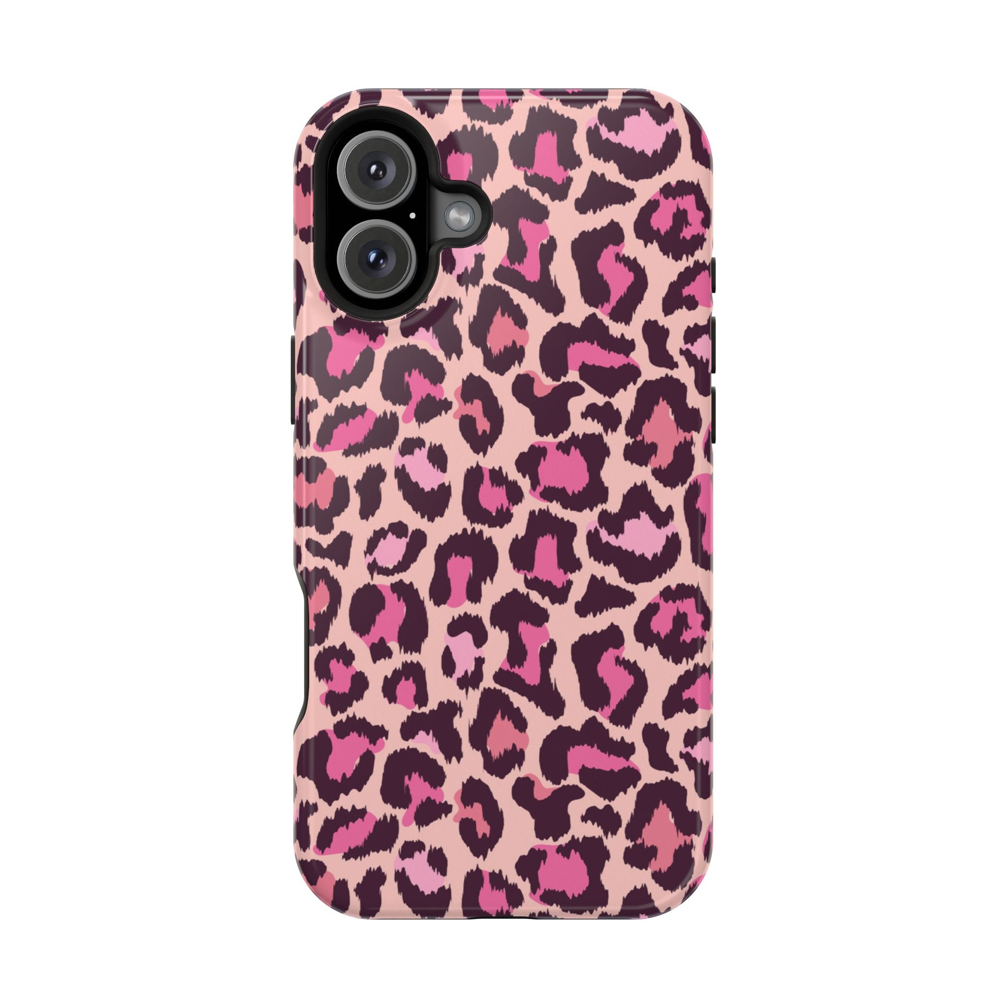 Pink Leopard Tough iPhone Case