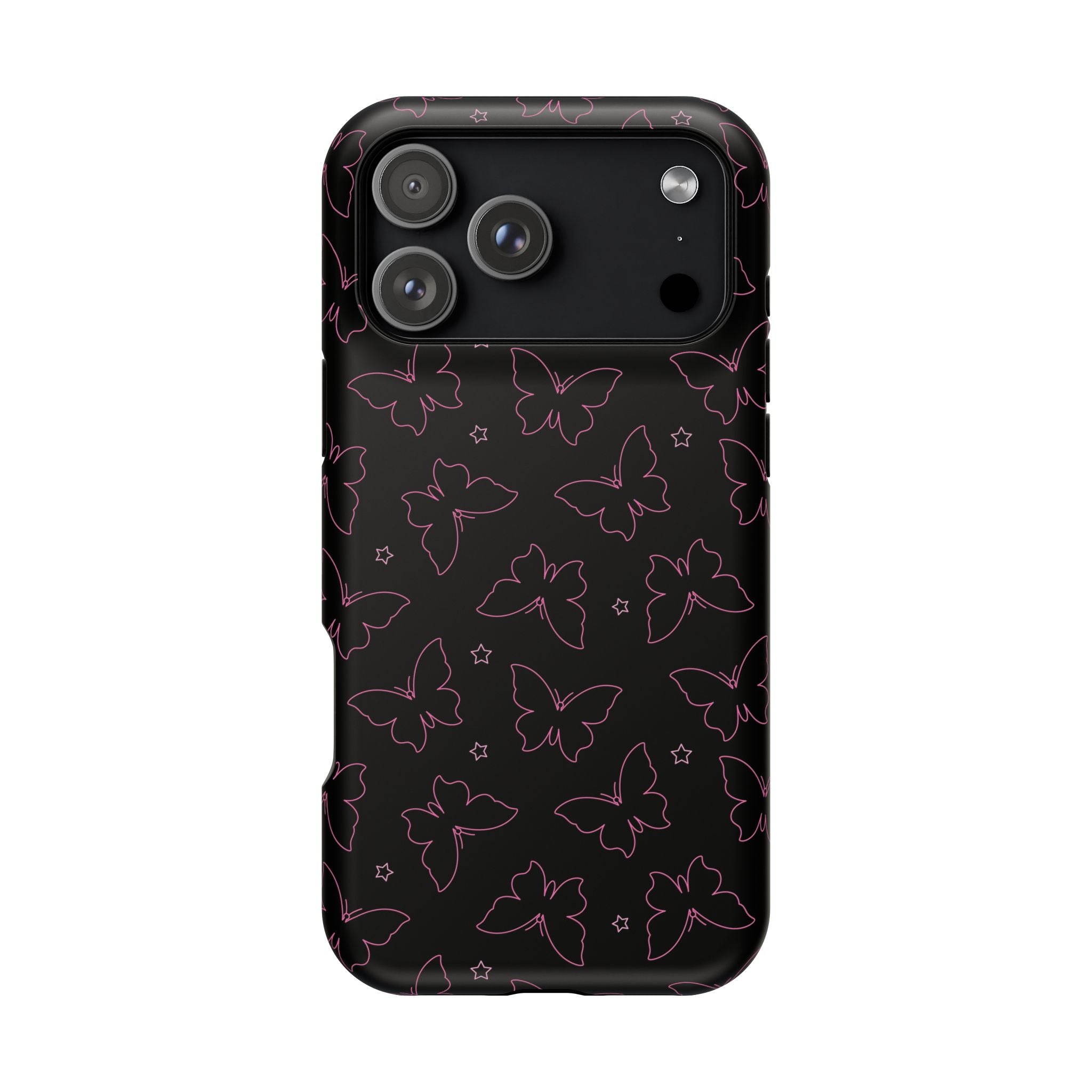 Midnight Flutter Tough iPhone Case