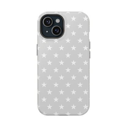 White Stars MagSafe Tough iPhone Case