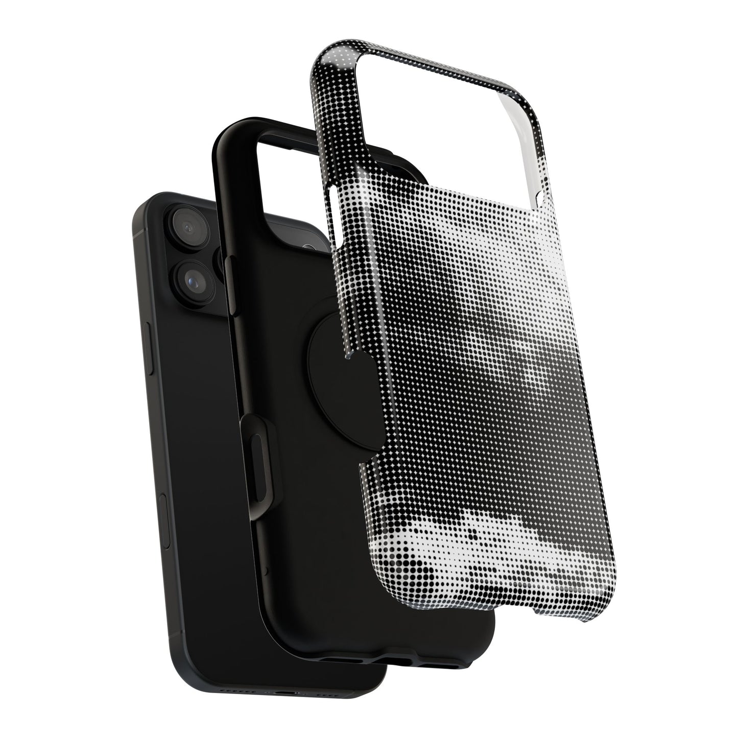 Cloud Block Tough iPhone Case