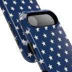Deep Blue Stars Tough iPhone Case