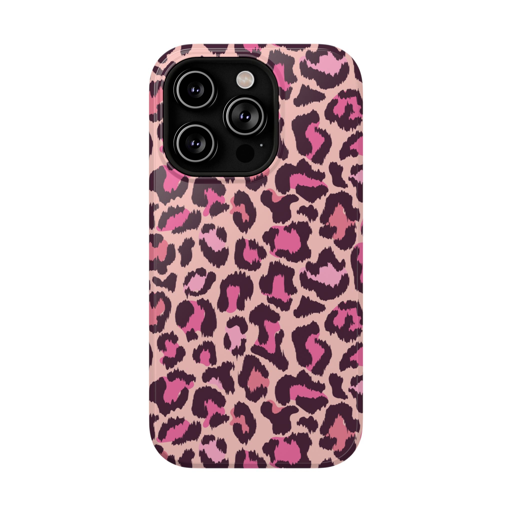 Pink Leopard Tough iPhone Case
