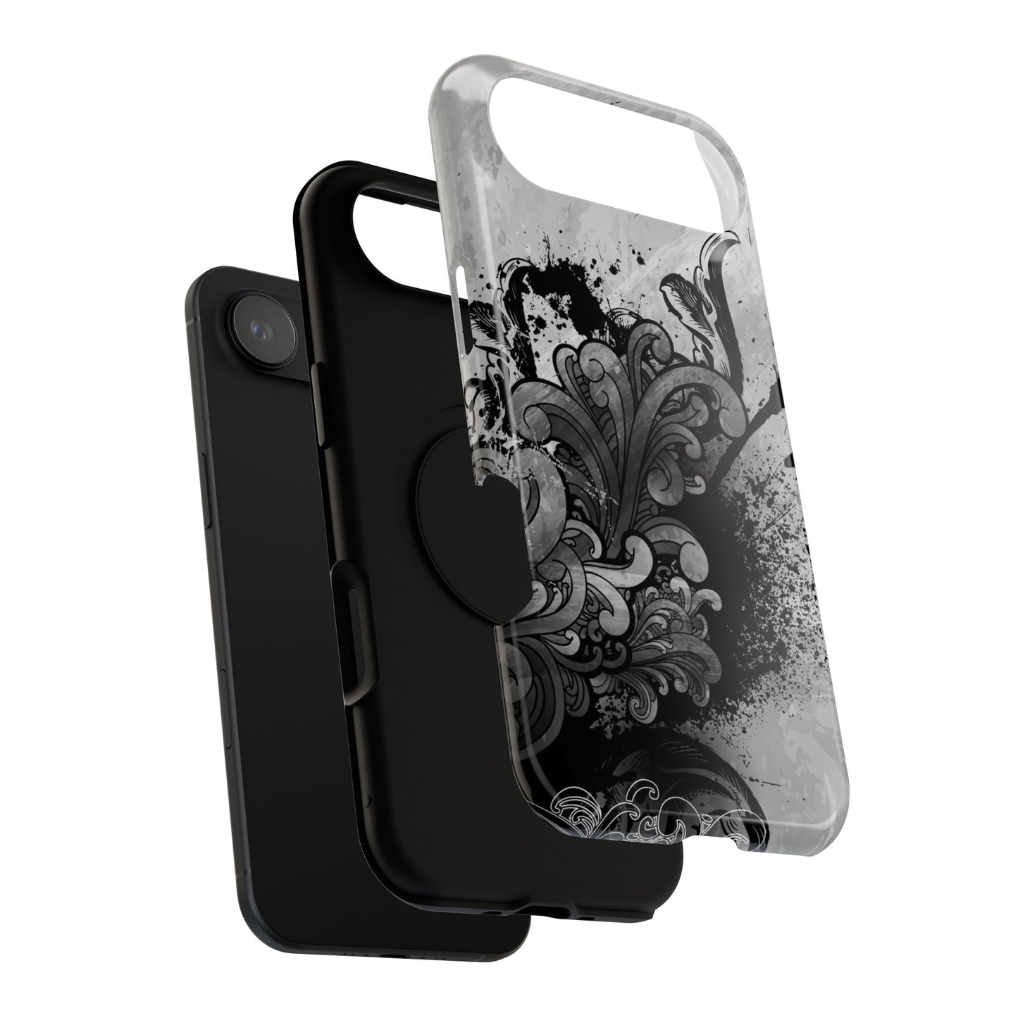 Charcoal Echo Tough iPhone Case