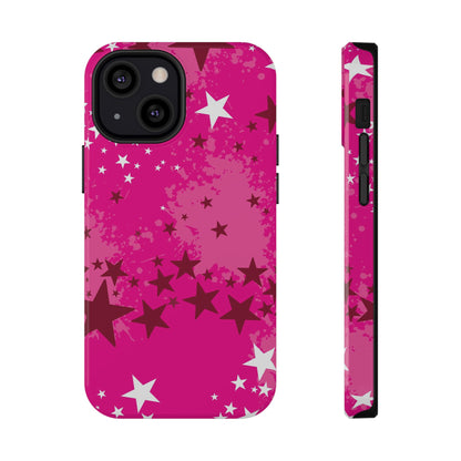 Pink Static Tough iPhone Case
