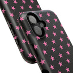 Pink Stars Tough iPhone Case