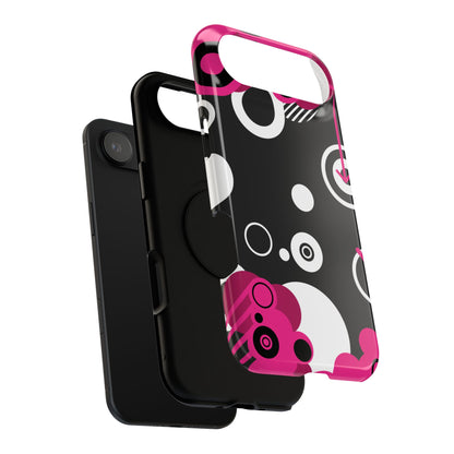 Pink Arrow Tough iPhone Case