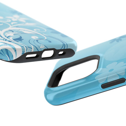 Blue Mood Tough iPhone Case