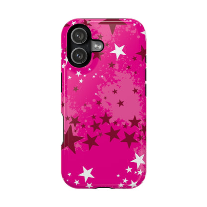 Pink Static Tough iPhone Case
