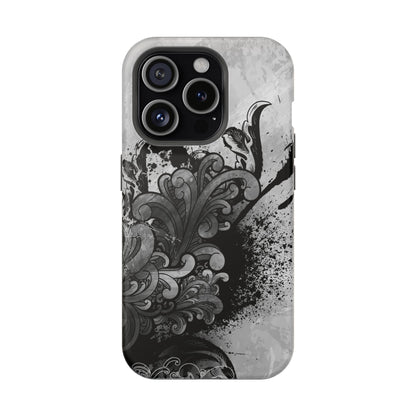 Charcoal Echo Tough iPhone Case