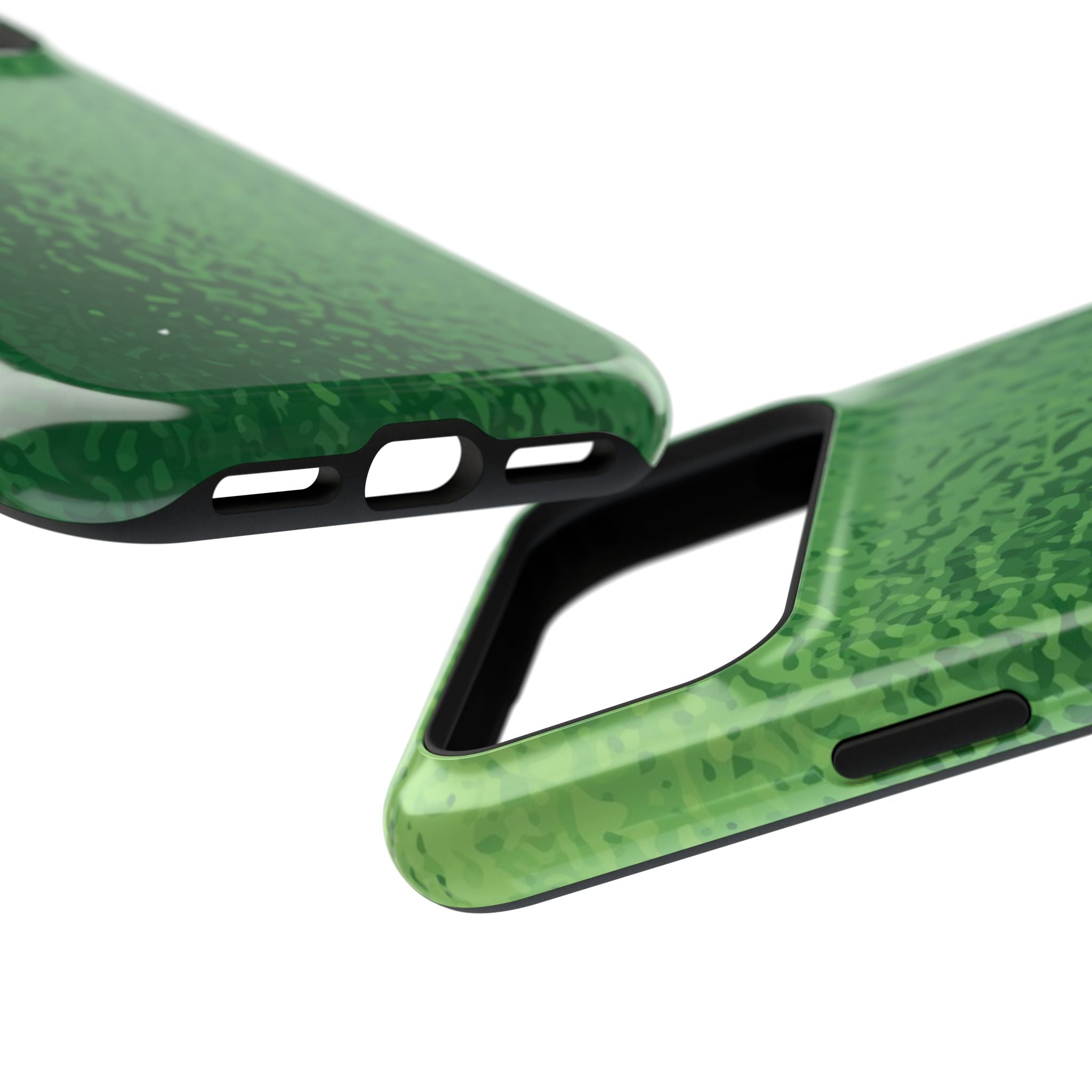 Green Mirage Tough iPhone Case