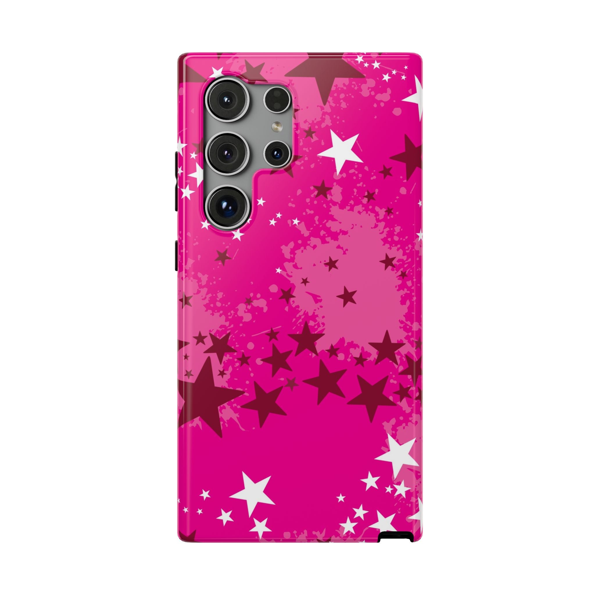Pink Static Tough Samsung Case