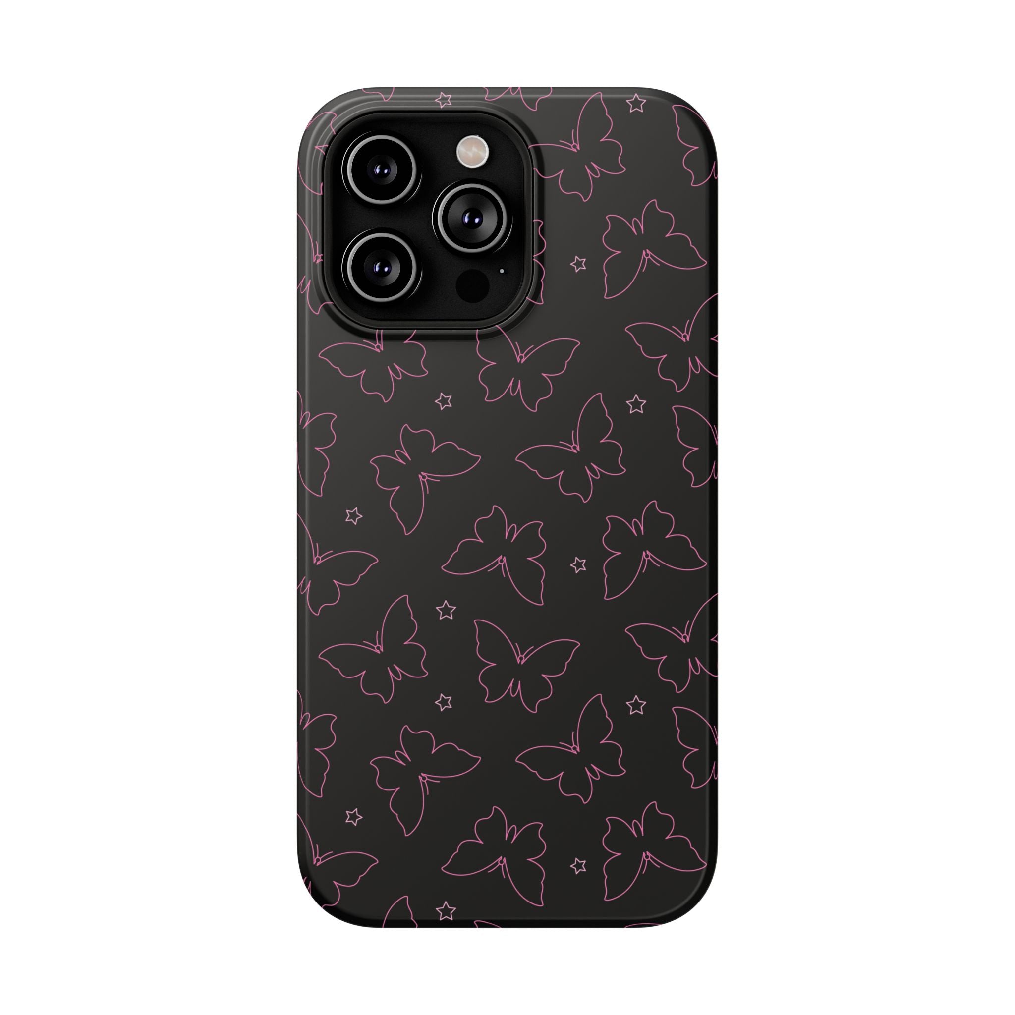 Midnight Flutter Tough iPhone Case