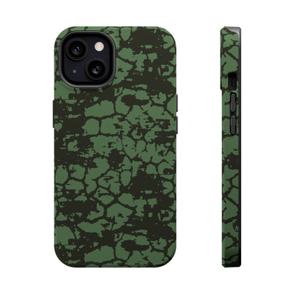 Faded Green Giraffe MagSafe Tough iPhone Case