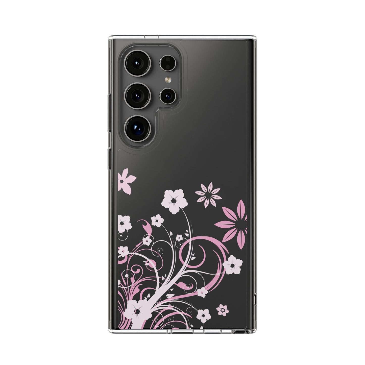 Rose Clear Phone Case