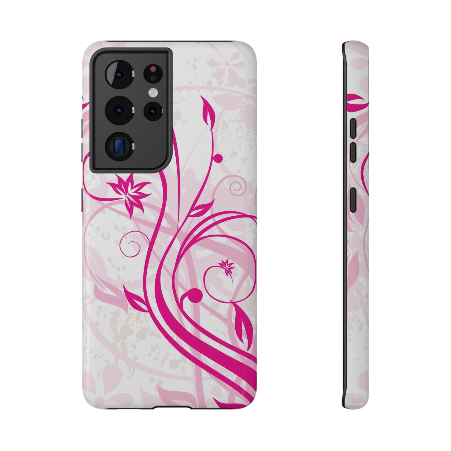 Flora Fuchsia Tough Samsung Case