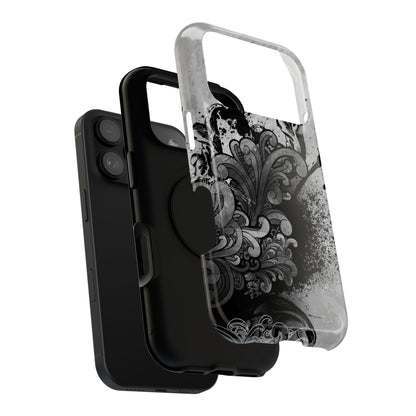 Charcoal Echo Tough iPhone Case