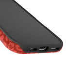 Red Leopard Tough iPhone Case