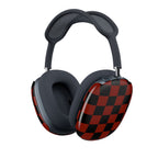 Red Grid AirPods Max Shell Case