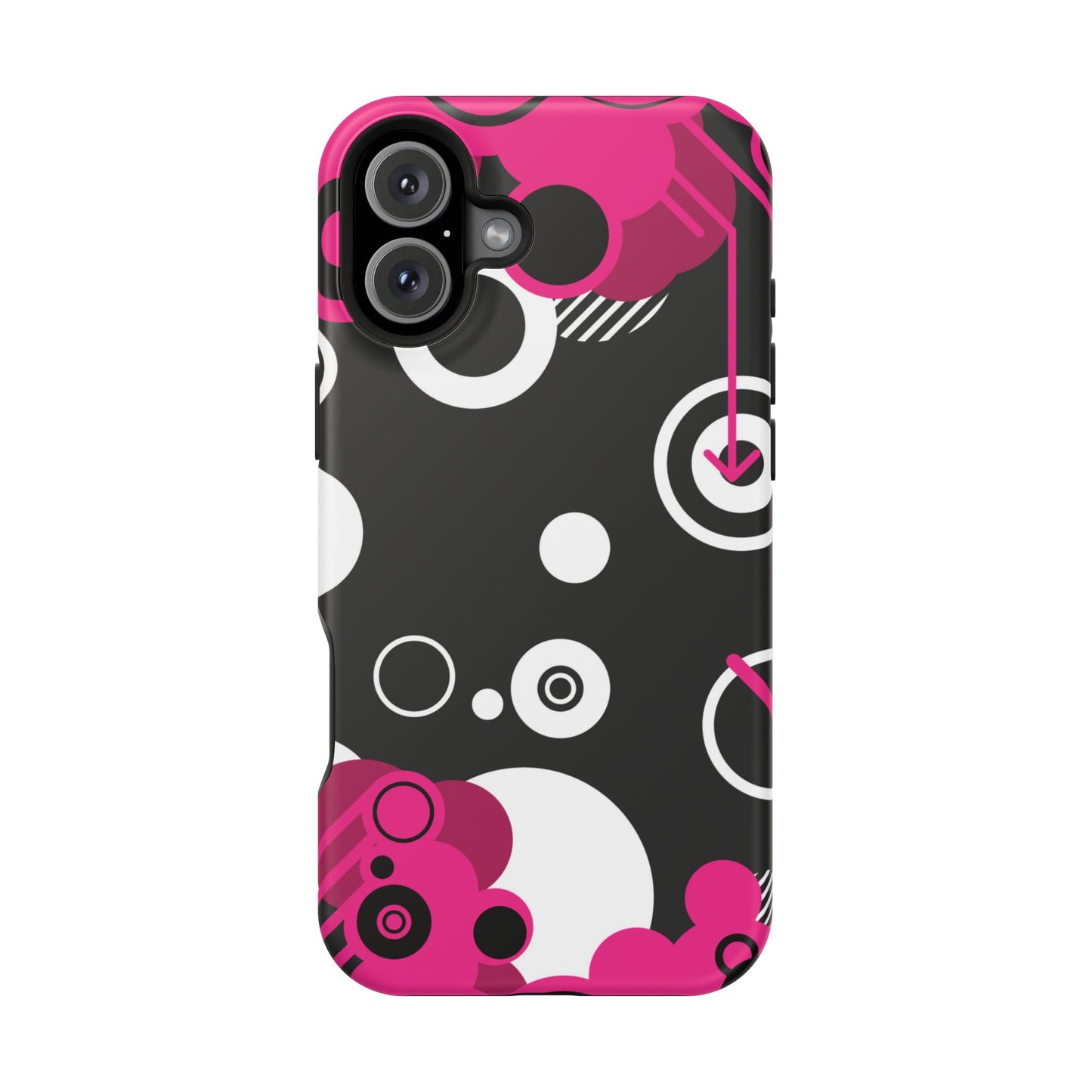 Pink Arrow Tough iPhone Case