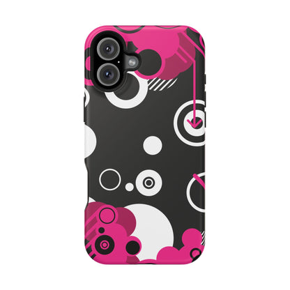 Pink Arrow Tough iPhone Case
