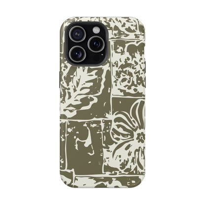 Faded Bloom Tough iPhone Case