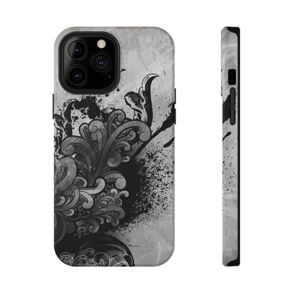 Charcoal Echo Tough iPhone Case
