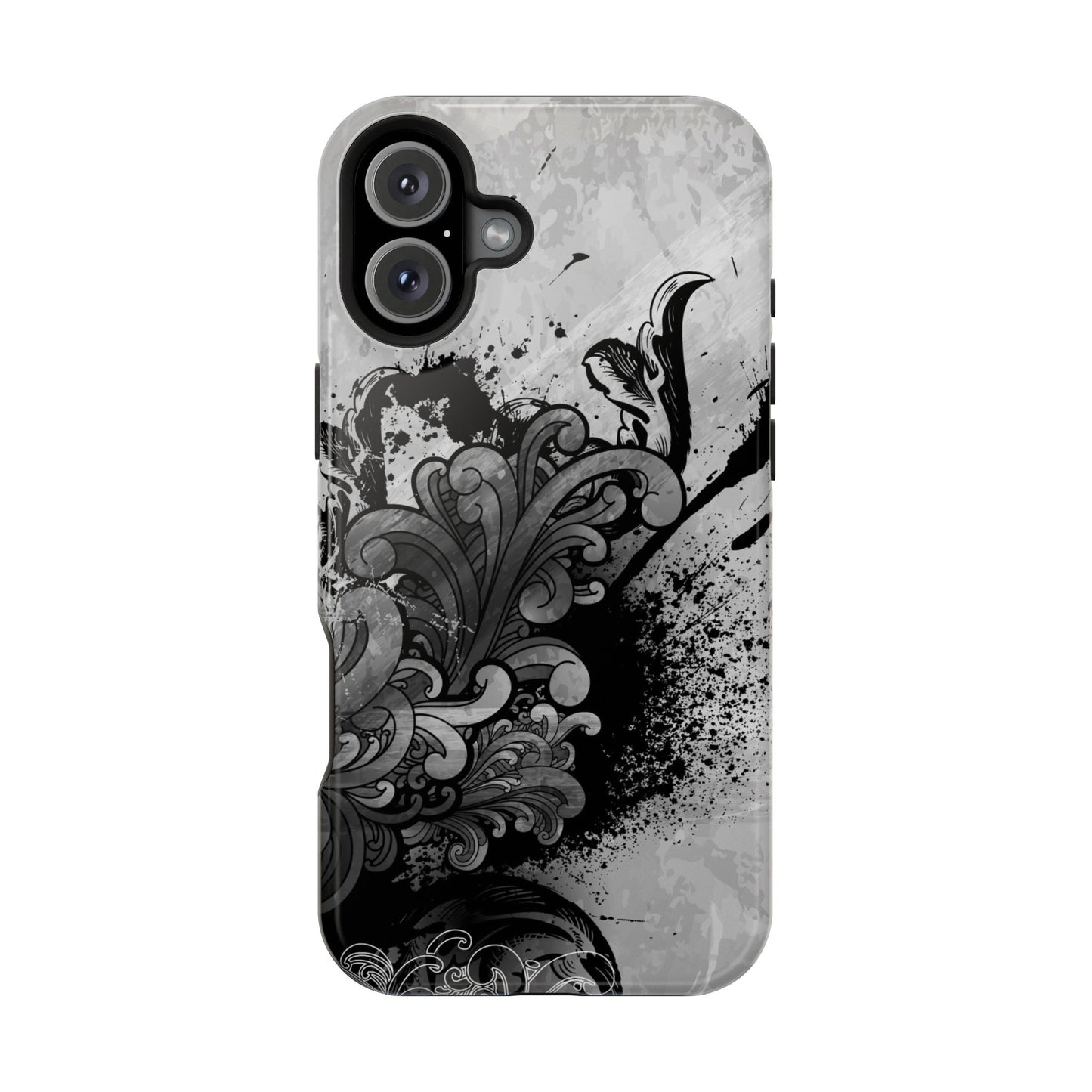 Charcoal Echo Tough iPhone Case