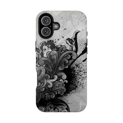 Charcoal Echo Tough iPhone Case