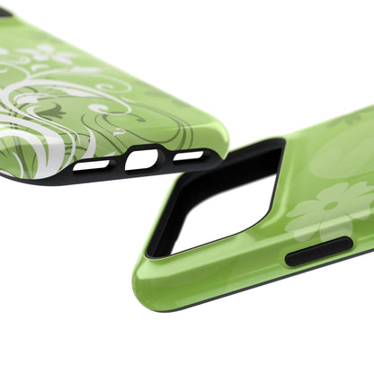 Green Mood Tough iPhone Case