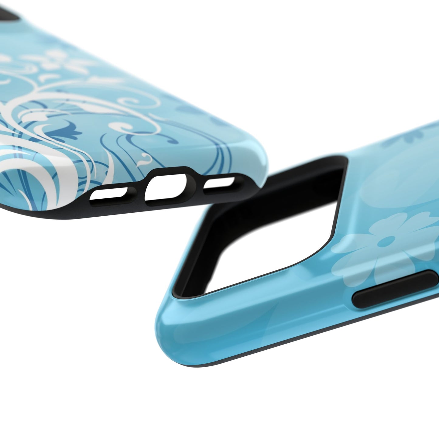 Blue Mood Tough iPhone Case