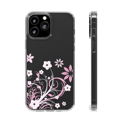 Rose Clear Phone Case