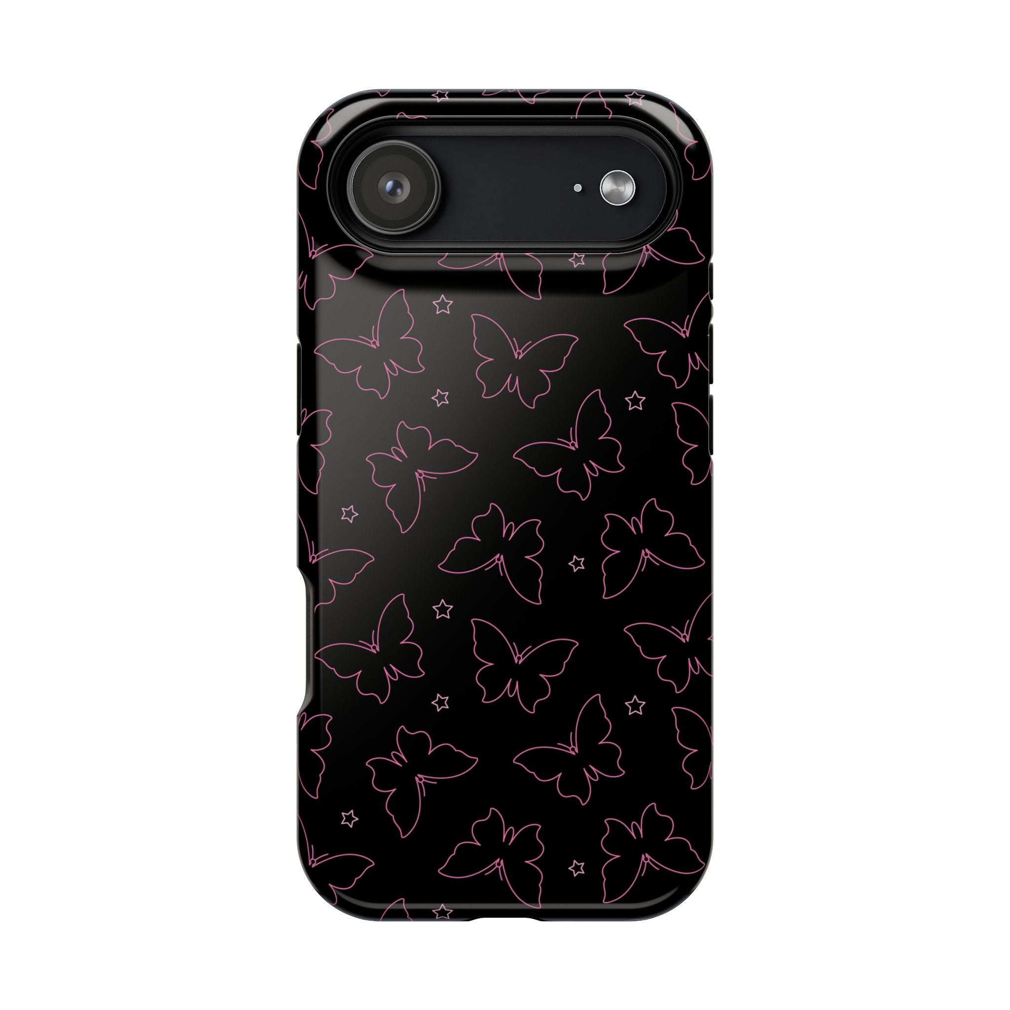 Midnight Flutter Tough iPhone Case