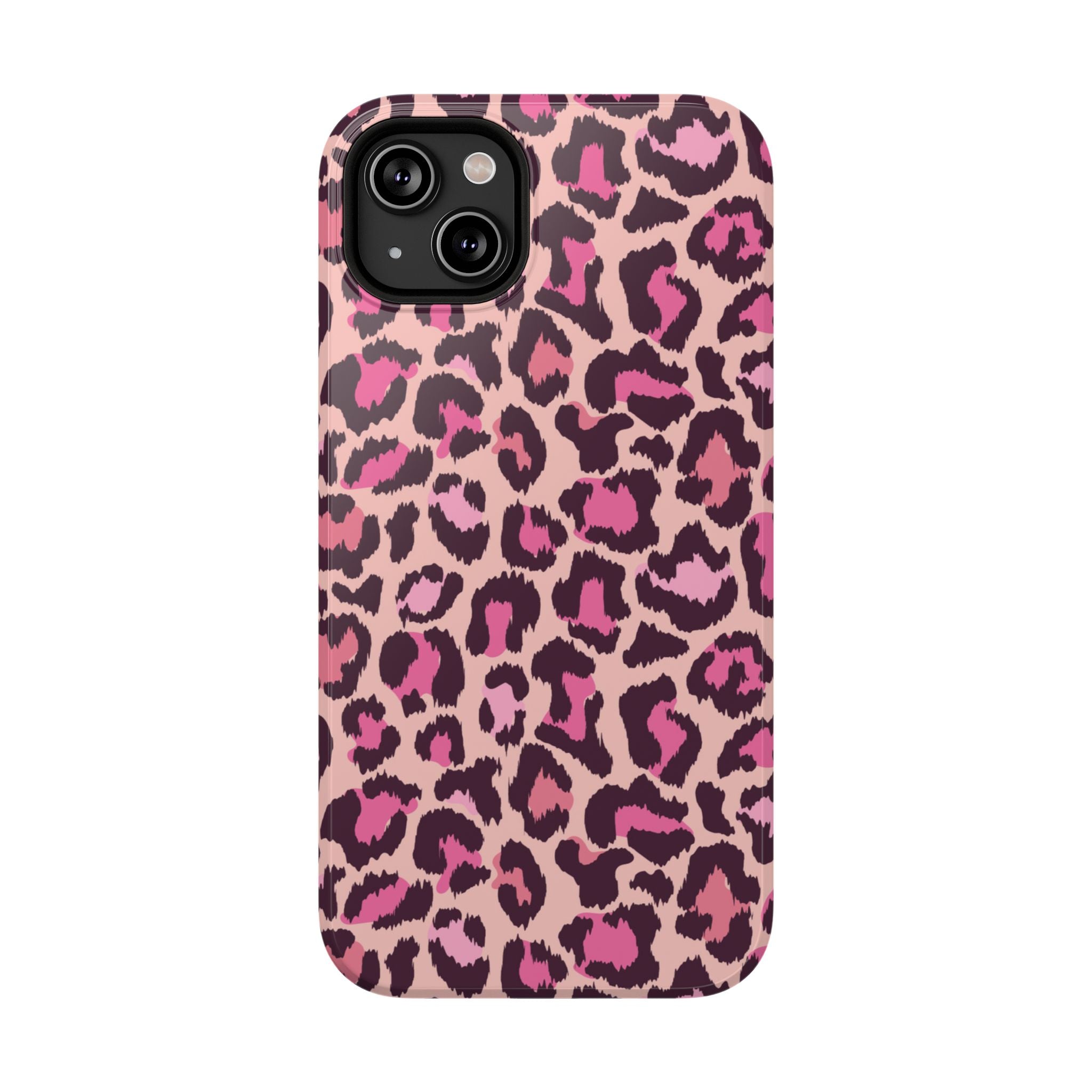 Pink Leopard Tough iPhone Case