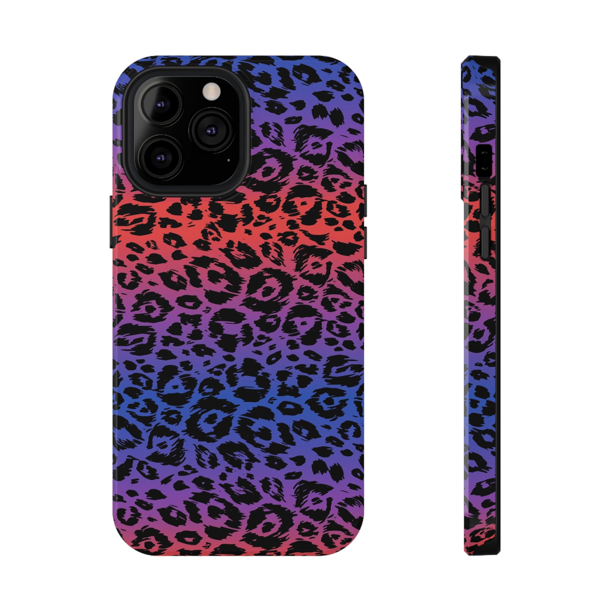Leopard Gradient Tough iPhone Case