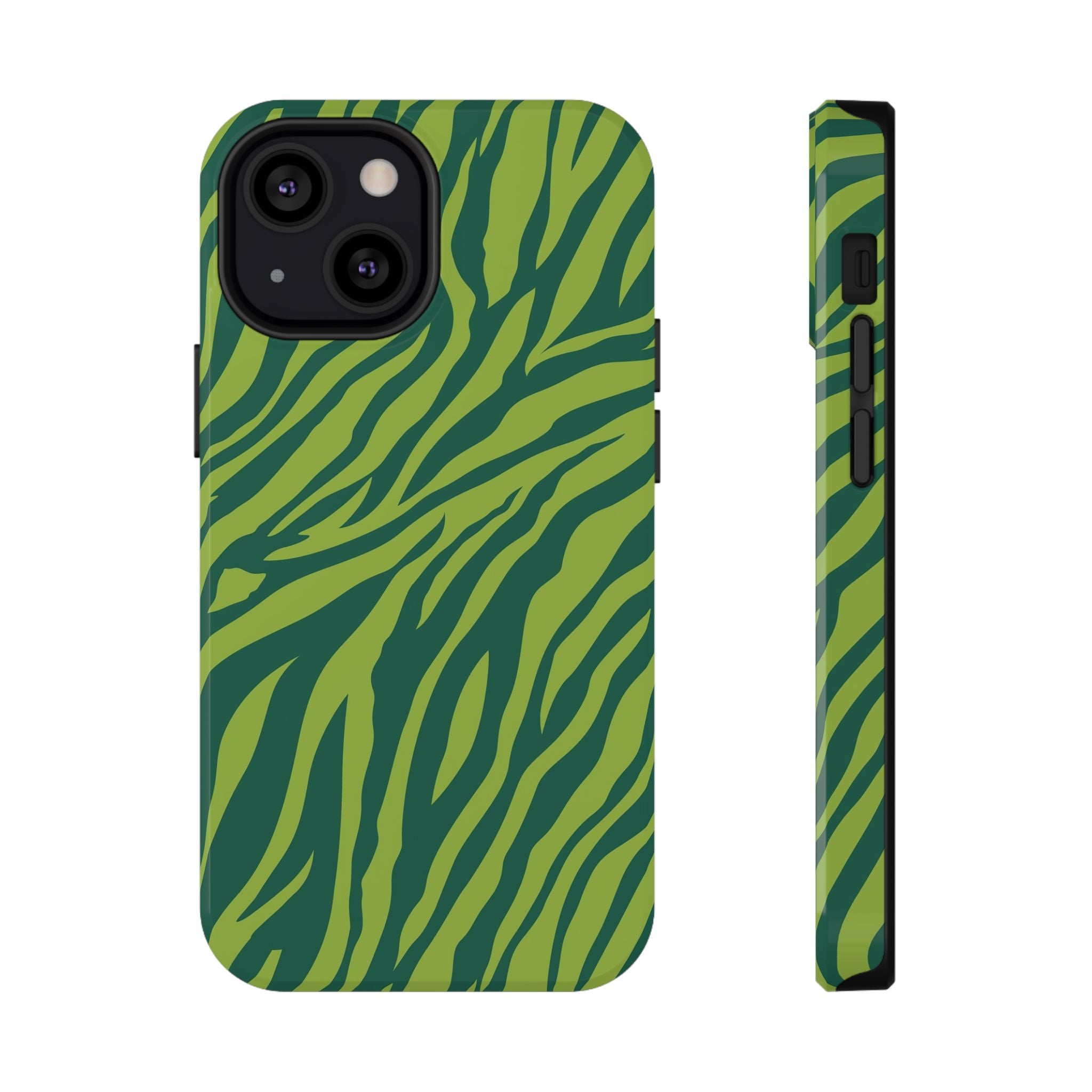 Green Zebra Tough iPhone Case