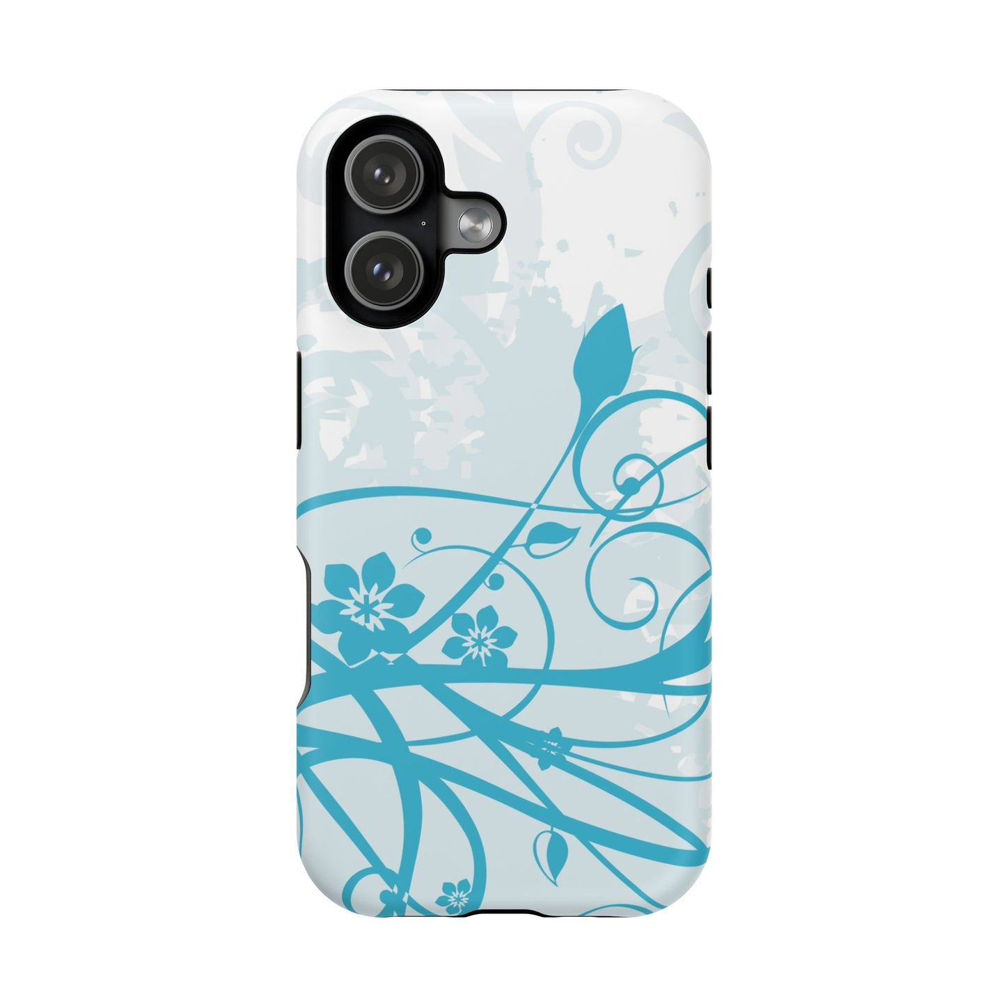 Blue Bloom Tough iPhone Case