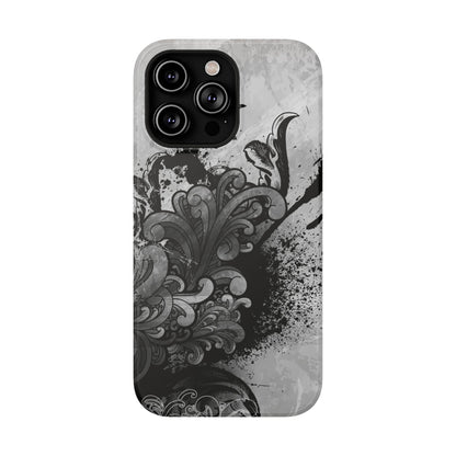 Charcoal Echo Tough iPhone Case