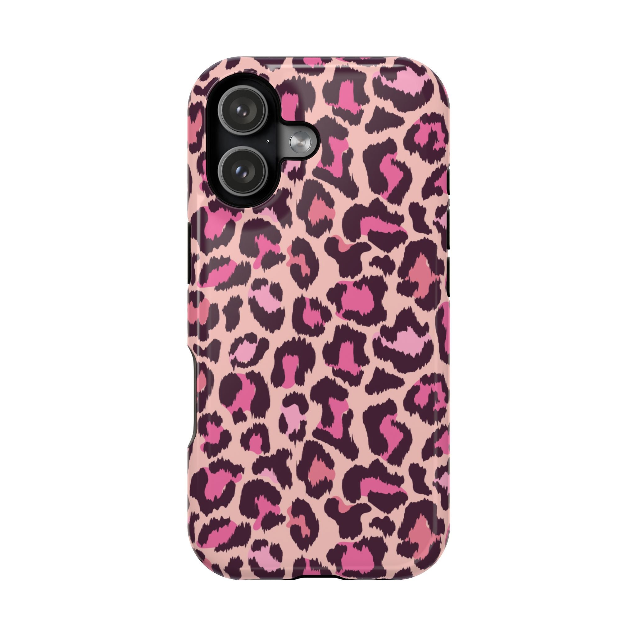 Pink Leopard Tough iPhone Case