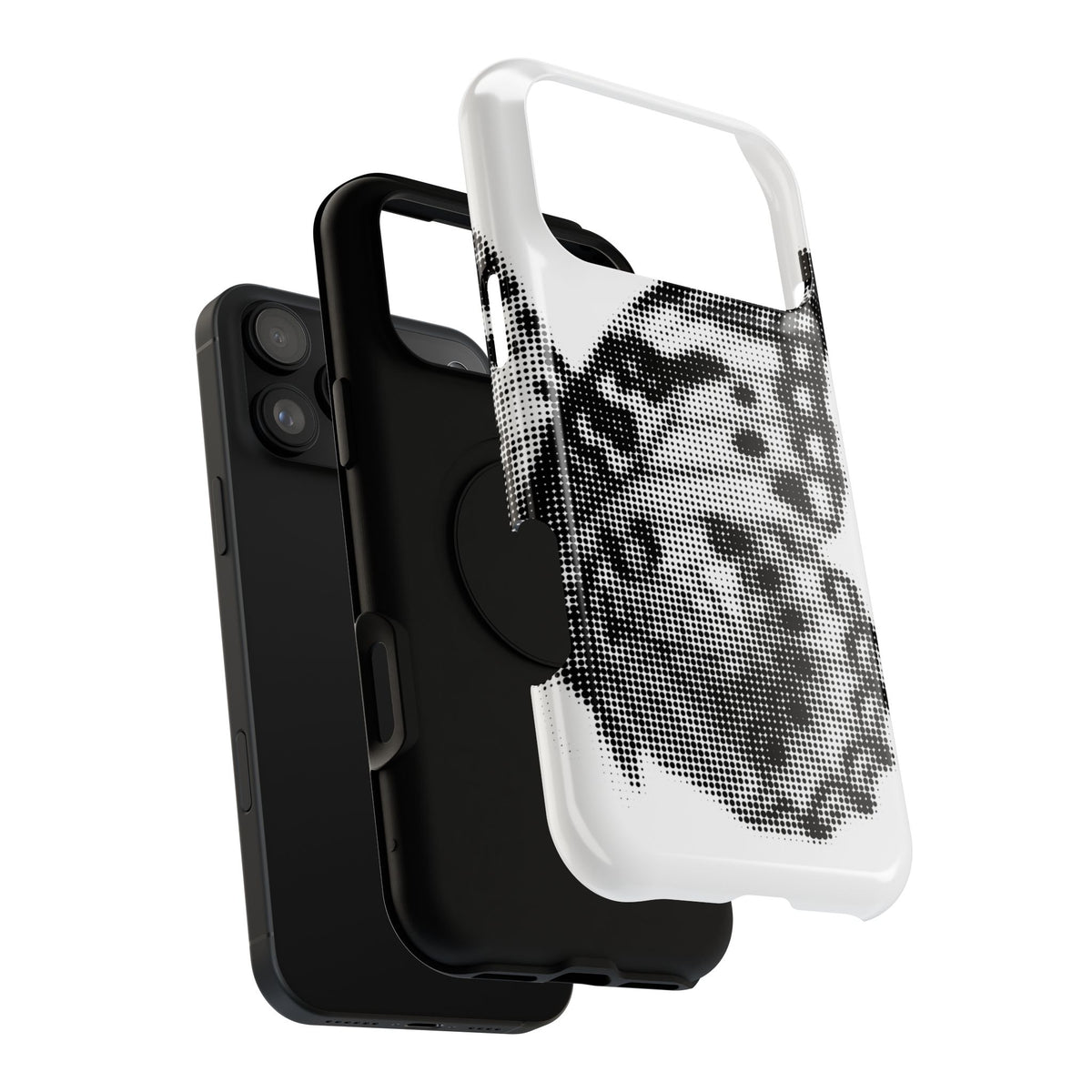 Pixelated Flight MagSafe Tough iPhone Case