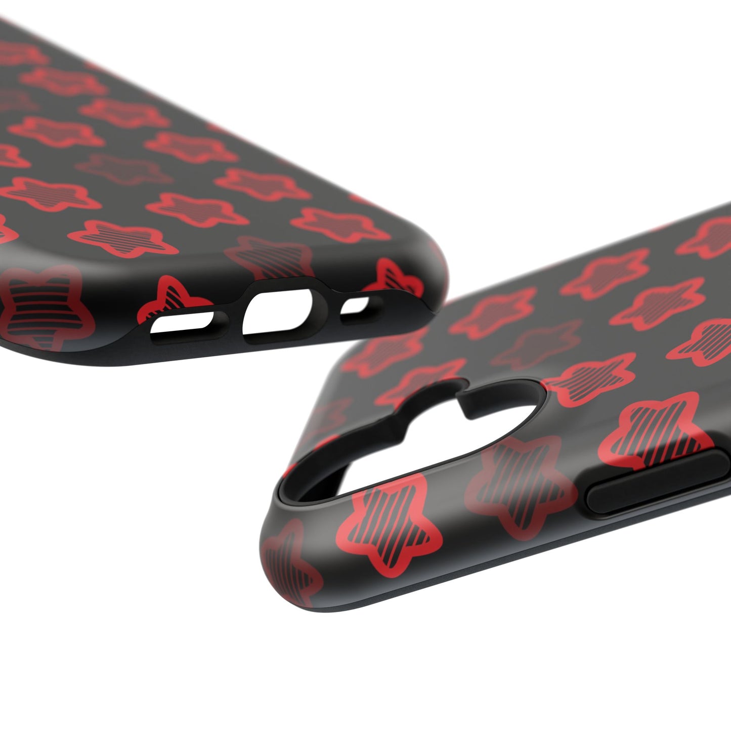 Red Stars Tough iPhone Case